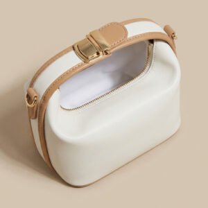 Zaclet Ivory Grace Leather Crossbody Bag