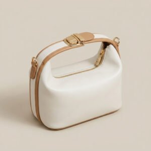 Zaclet Ivory 2 Luxe Leather Crossbody Bag