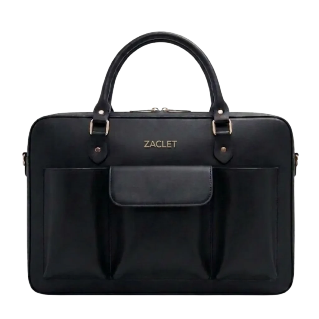 Zaclet Forma Laptop Bag. - Midnight Black